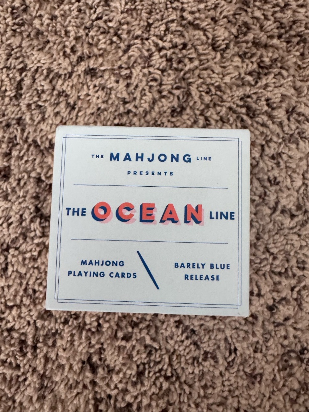 The Mahjong Line Ocean Line Mahjong Cards